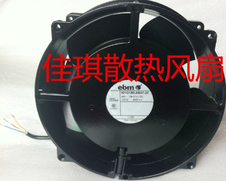 Ebmpapst W1G180-AB47-20 48V 100W 3wirs Cooling Fan Ebmpapst W1G180-AB47-20 48V 100W 3wirs Cooling Fan